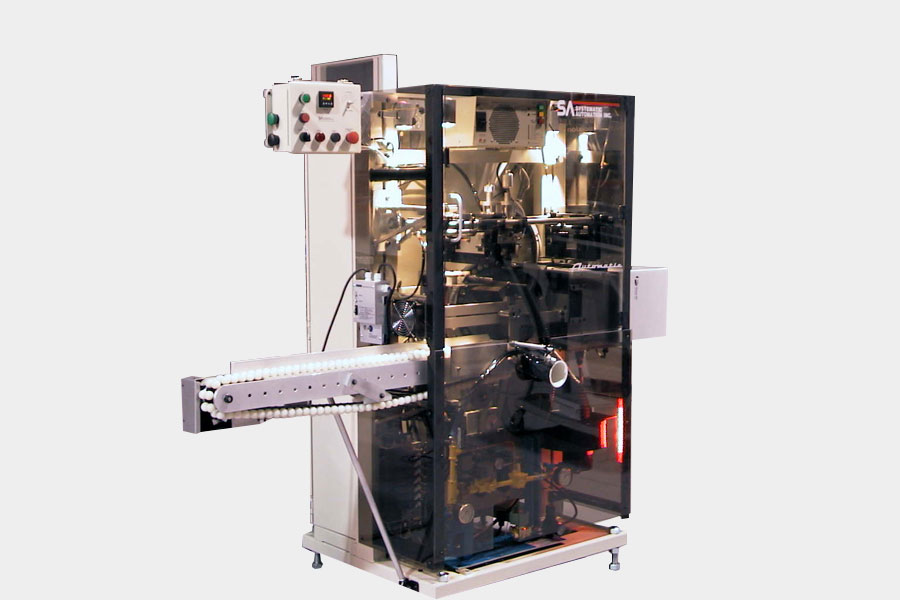 Автоматический станок для трафаретной печати на цилиндрических и конических изделиях