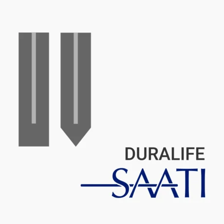 Ракельные полотна 9.5*50 мм SAATI Duralife композитные прямоугольные и угловые для шелкографии, 50-90 ShA, 1830мм
